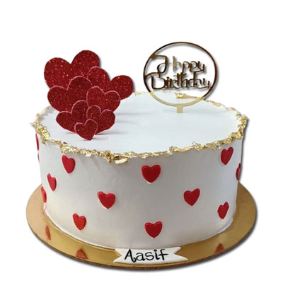 "Cake and Flowers - code CF08 - Click here to View more details about this Product